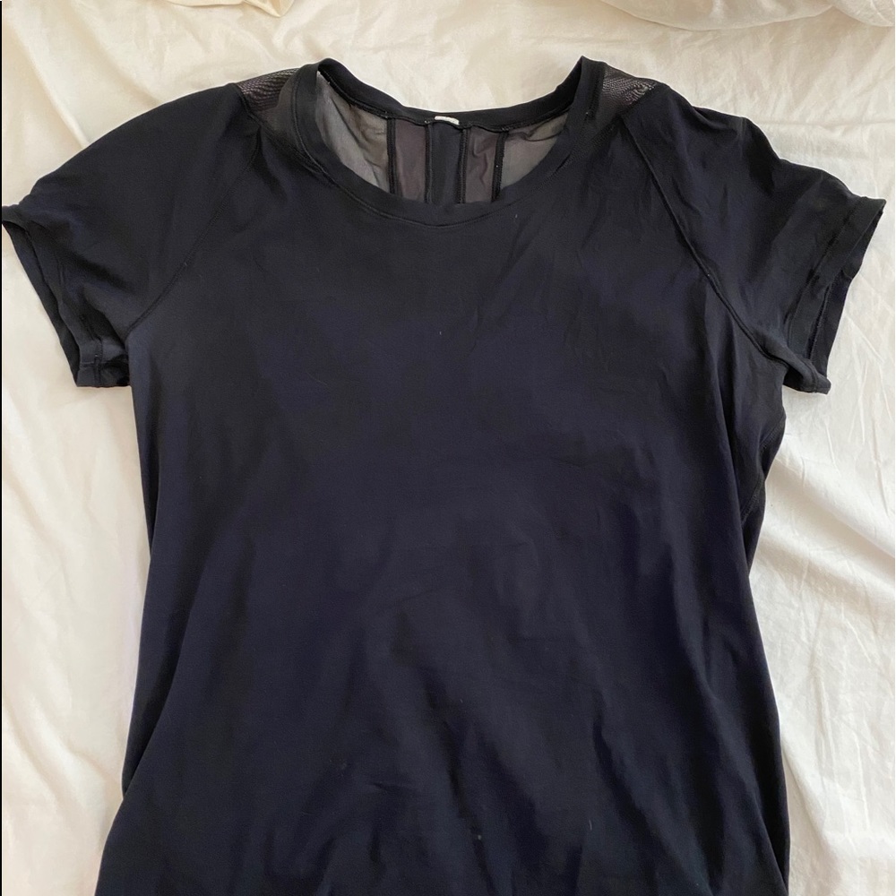 Lululemon seek the heat short sleeve
